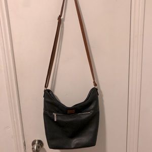 COPY - Leather Roots Messenger Bag